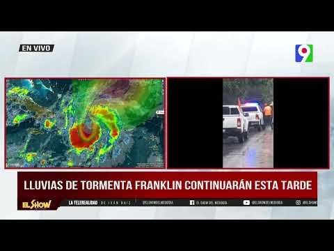 Gloria Ceballos “Tormenta Franklin provocara lluvias toda la tarde” | ESM