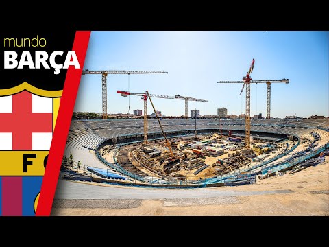 OBRAS SPOTIFY CAMP NOU | 'Time-lapse' de la EVOLUCIÓN de las obras de todo el AÑO 2024 | BARÇA