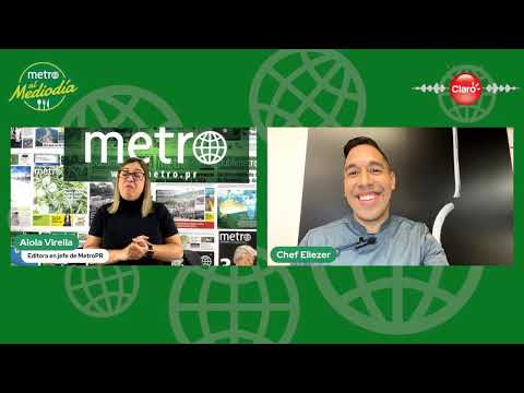 Metro al Mediodía: Chef Eliezer nos comparte consejos para Acción de Gracias