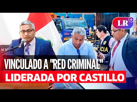 Detienen a MARTÍN GONZÁLEZ, exjefe de Digemin, vinculado a presunta REDCRIMINAL de CASTILLO | #LR
