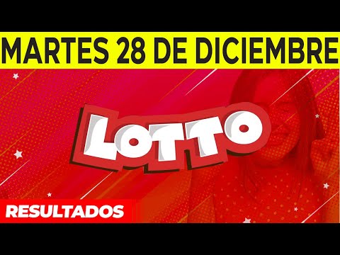 Resultados del Lotto del Martes 28 de Diciembre del 2021