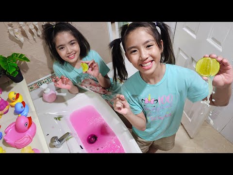 ทดลองบีบมะนาวใส่น้ำเมล็ดผักปล