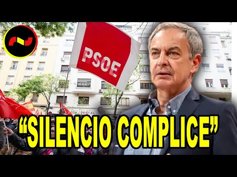 Socialistas EXPLOTAN contra Zapatero por su “SILENCIO COMPLICE”