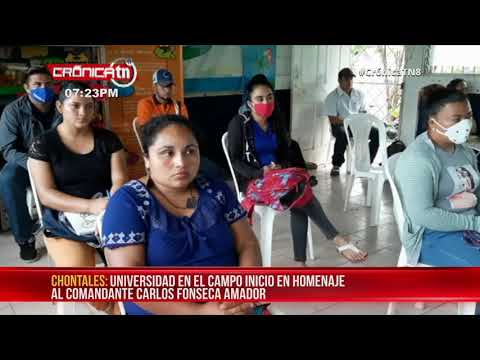 Aperturan universidad en el campo en Chontales – Nicaragua
