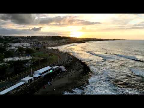 ¡Arriba Puerto Rico! Arranca el primer día de competencias en el Mundial de surfing ISA 2024