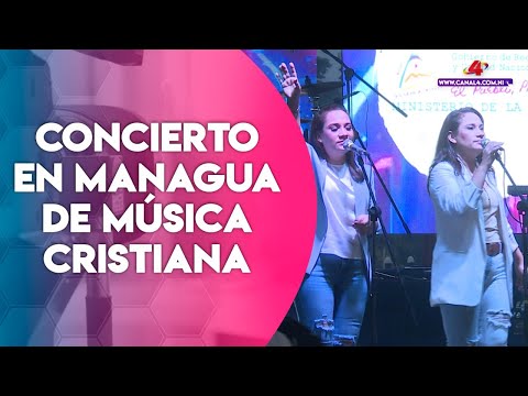 Concierto nacional de música cristiana en el Polideportivo Alexis Argüello