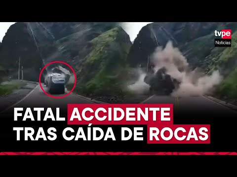 Huarochirí: rocas caen sobre vehículos y bloquean tramo de la Carretera Central