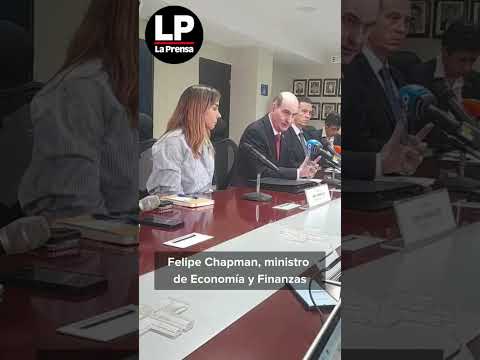 El ministro Chapman dijo que se reunieron por videoconferencia con las calificadoras de riesgo