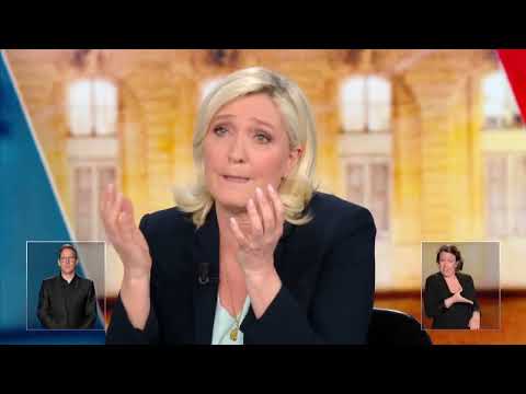 Débat 2022 : Le Pen attaque le bilan de Macron, Mozart de la finance