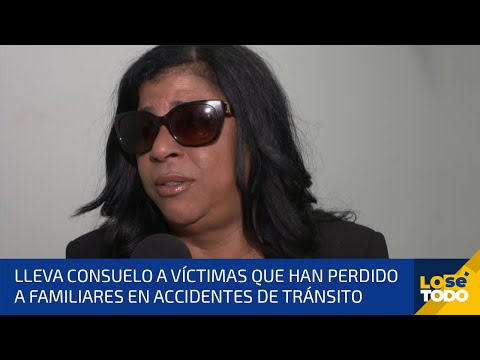 MADRE DE ARCANGEL LLEVA CONSUELO A VÍCTIMAS QUE HAN PERDIDO A FAMILIARES EN ACCIDENTES DE TRÁNSITO