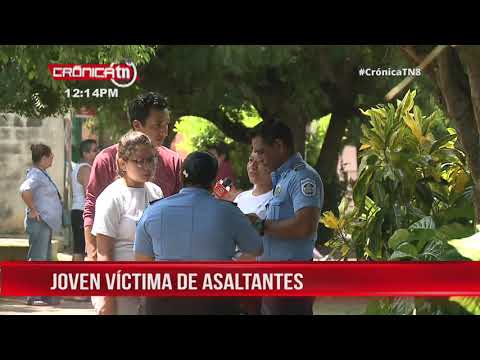 Ladrones con pistola despojan de celular a una joven en Bello Horizonte - Nicaragua