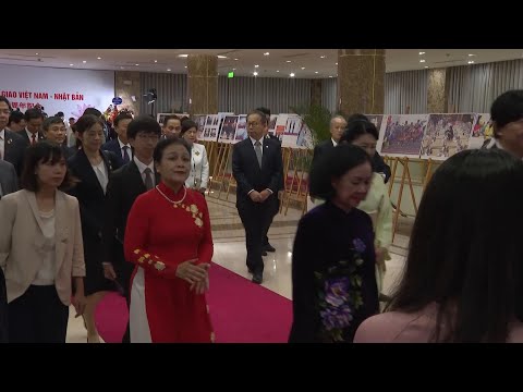 Crown Prince Akishino and Princess Kiko attend Japan-Vietnam anniversary ceremony in Hanoi