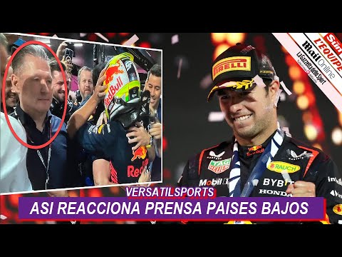 ASI REACCIONA PRENSA PAISES BAJOS a VICTORIA de CHECO PEREZ sobre VERSTAPPEN GP ARABIA SAUDITA F1