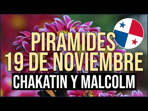 Pirámide Lotería de Panamá Domingo 19 de Noviembre 2023  - Pirámide de Chakatin y Malcolm Ramos