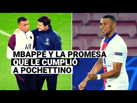 Kylian Mbappé y la promesa que le cumplió a Mauricio Pochettino en el Camp Nou