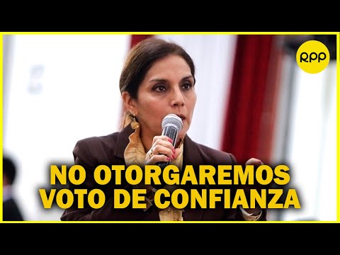 Patricia Juárez: “no hubo posibilidad de cambio en el Gabinete, no le daríamos la confianza”
