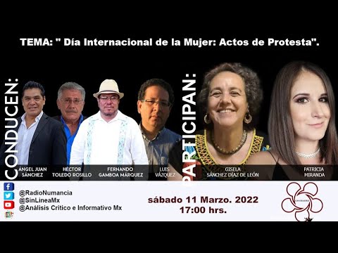 CONVERSATORIO / DIA INTERNACIONAL DE LA MUJER: ACTOS DE PROTESTA