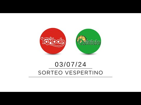 Sorteo Vespertino de Quiniela y Tómbola -03/07/2024
