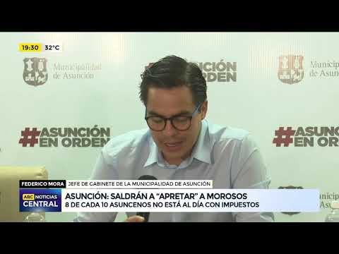Municipalidad de Asunción: Anuncian campaña de mejoramiento de recaudación