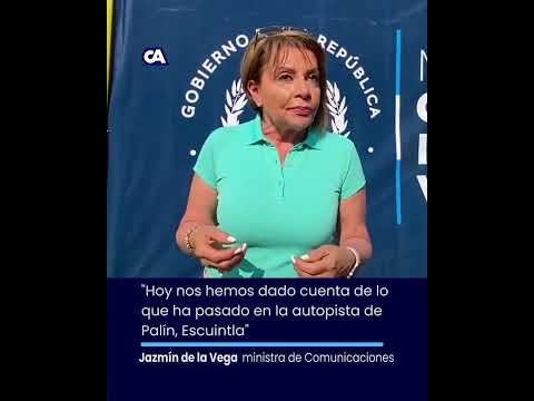 Jazmín de la Vega emite denuncia en contra de exministro de comunicaciones y exdirector de Caminos