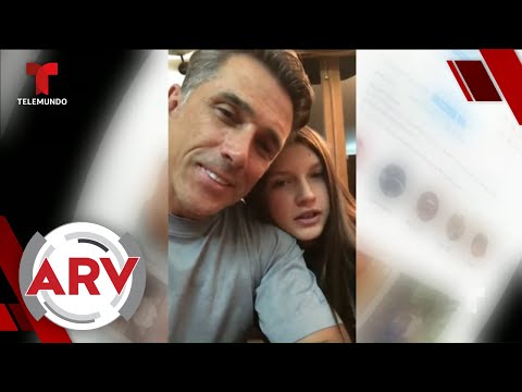 Sergio Mayer celebra el reencuentro con hija | Al Rojo Vivo | Telemundo