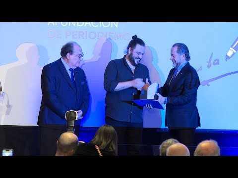 Manuel de Lorenzo, ganador del XLIII Premio Internacional Afundación de Periodismo Julio Camba