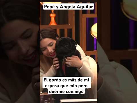 Pepe Aguilar demuestra su cariño a los perros y acepta que el gordo duerme con el y su esposa