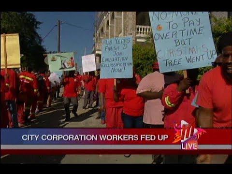 POS City Corp. Workers Protest Over Poor Working Conditions