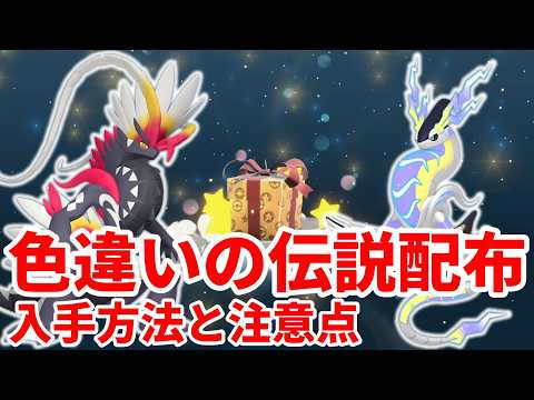 【ポケモンSV】色違いのミライドン！色違いのコライドン！プレゼント配布が決定！シリアルコード入手方法は？もらえる場所は？まとめ！【ポケモンスカーレットバイオレット・ゼロの秘宝】