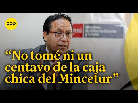 Roberto Sánchez responde por gastos realizados en el Mincetur