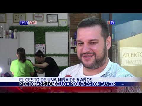 Pequeña solidaria, decide donar su cabello a niñas con cáncer