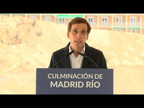 Madrid Río cerrará la brecha del Calderón con el ajardinamiento de la cubierta de la M-30