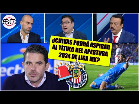 LIGA MX CHIVAS juega bien, pero SI NO GANA a CRUZ AZUL, TIGRES o AMÉRICA no alcanzará | SportsCenter