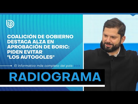 Coalición de gobierno destaca alza en APROBACIÓN DE BORIC: piden evitar los autogoles