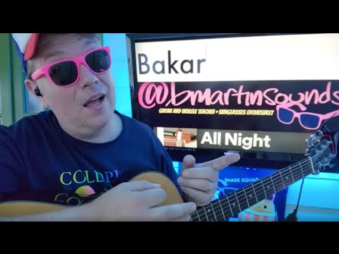 All Night - Bakar Guitar Tutorial (Beginner Lesson!)