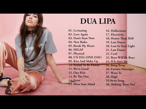 DuaLipa Full Album 2022 - DuaLipa Best Songs 2022
