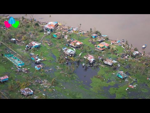 Nuevas imágenes aéreas de la Costa Caribe de Nicaragua tras el paso de huracanes IOTA y ETA