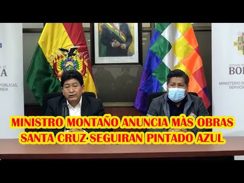 MINISTRO MONTAÑO HAY UNA INCAP4CIDAD GOBERNADOR FERNANDO CAMACHO SOLO SE DEDICA DIVIDIR..
