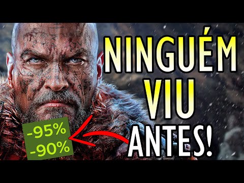 CORRE!! Jogos BARATOS para PC a partir de R$ 1,19 com ativação na STEAM!! Promoção da NUUVEM!