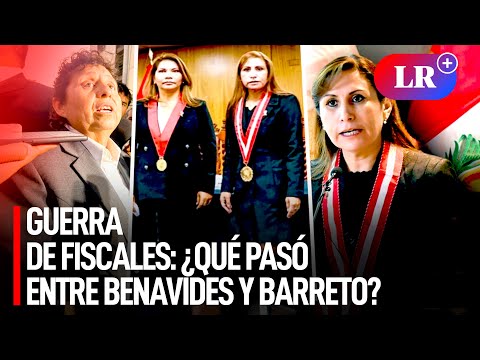 Guerra de FISCALES: ¿por qué BENAVIDES destituyó a MARITA BARRETO, quien ahora la INVESTIGA? | #LR