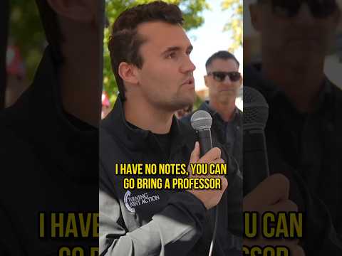 Charlie Kirk SCOLDS COCKY Student’s INSULT to Peers