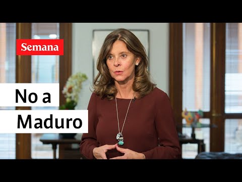 El NO de Marta Lucía Ramírez a Nicolás Maduro para la posesión de Petro | Semana Noticias