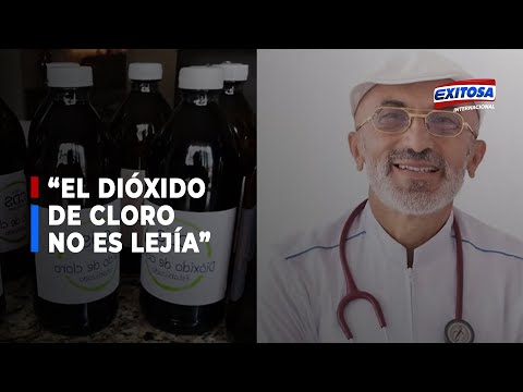 Pérez-Álbela sobre dióxido de cloro: “No tiene nada que ver con la lejía”