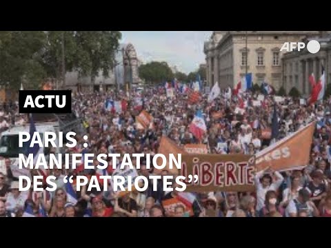 Paris: départ de la manifestation des Patriotes  | AFP Images