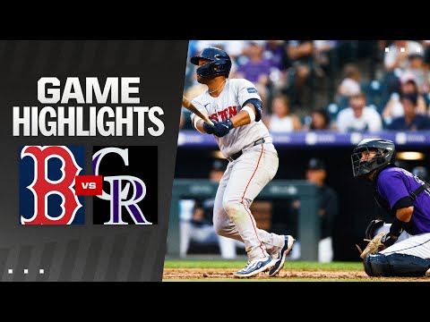 Red Sox vs. Rockies Game Highlights (7/22/24) | MLB Highlights