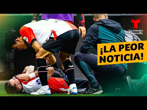 ¡Santiago Giménez fuera lo que resta del año! ¿Qué le pasó? | Telemundo Deportes