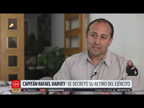 Capitán (R) Rafael Harvey anuncia nuevos recursos judiciales | 24 Horas TVN
