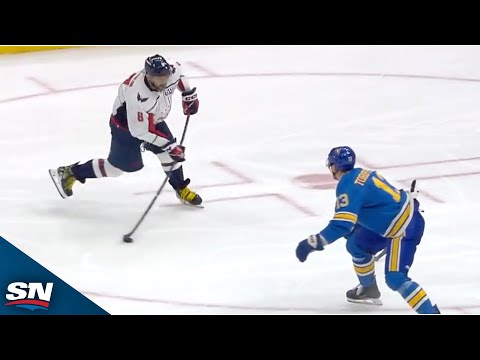 Capitals Alex Ovechkin Finds The Top Corner With Wicked Wrist Shot