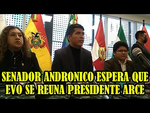 SENADOR ANDRONICO RODRIGUEZ MAS-IPSP APOYARA HASTA EL ÚLTIMO DIA DE LA GESTIÓN DEL PRESIDENTE ARCE