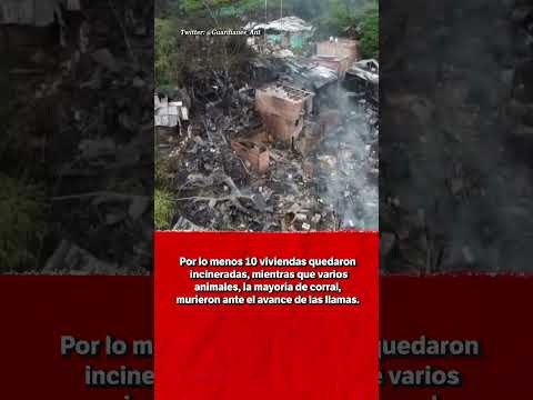 Incendio en Itagüí, Antioquia, dejó 10 casas incineradas | El Espectador